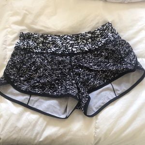 Lululemon speed up shorts size 2